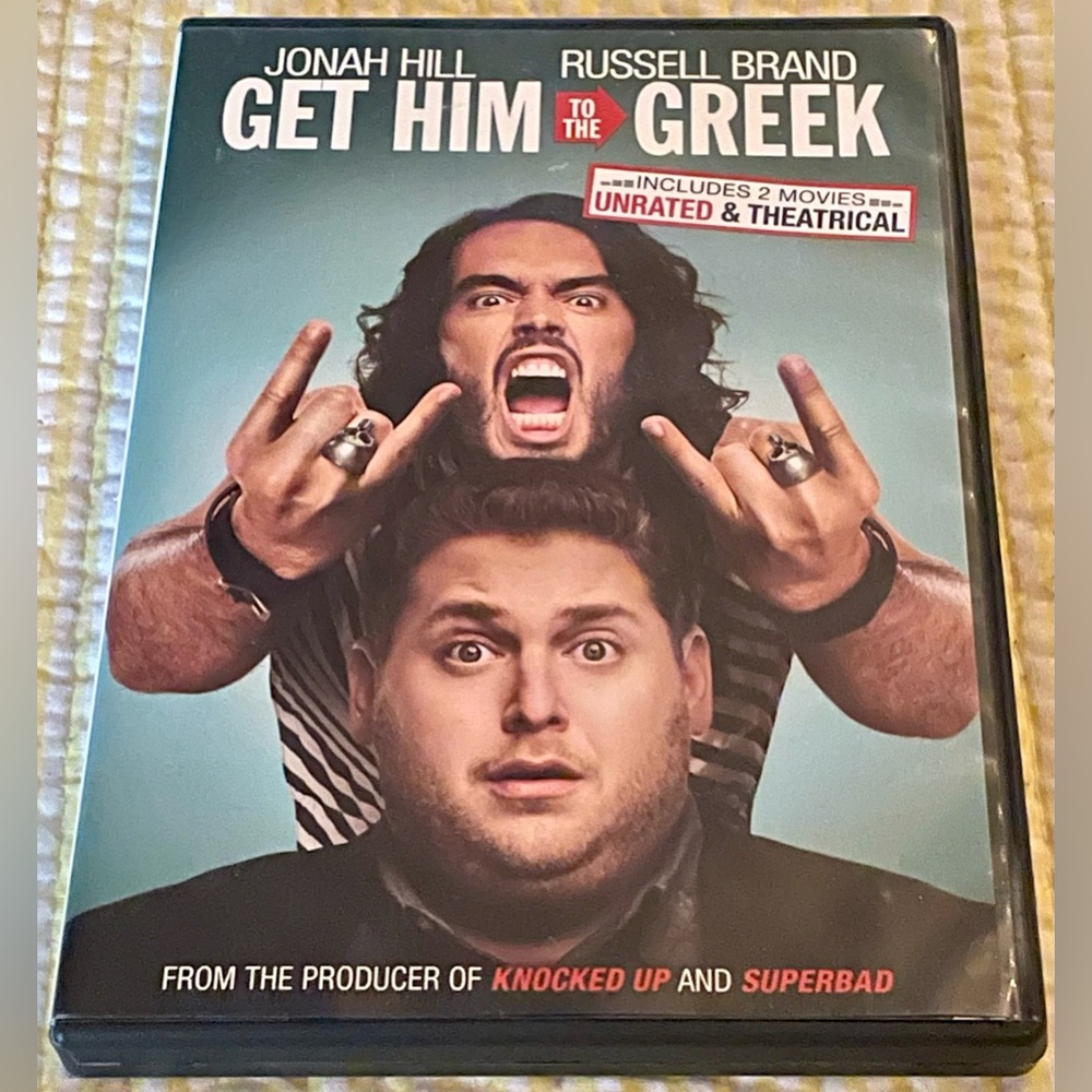 🎸 Get Him to the Greek DVD 🎸